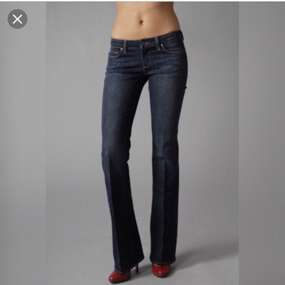 PAIGE Denim - Paige laurel canyon low rise boot cut jeans